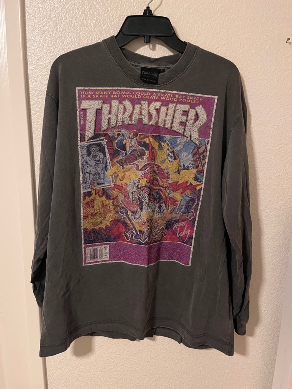 Thrasher Long Sleeve Shirt Japan Exclusive